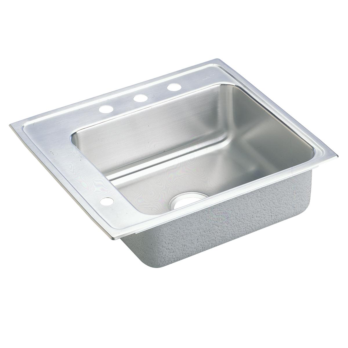 Elkay Lustertone Classic 22x19.5x4.5 Single Bowl Drop - in ADA - compliant Classroom Sink