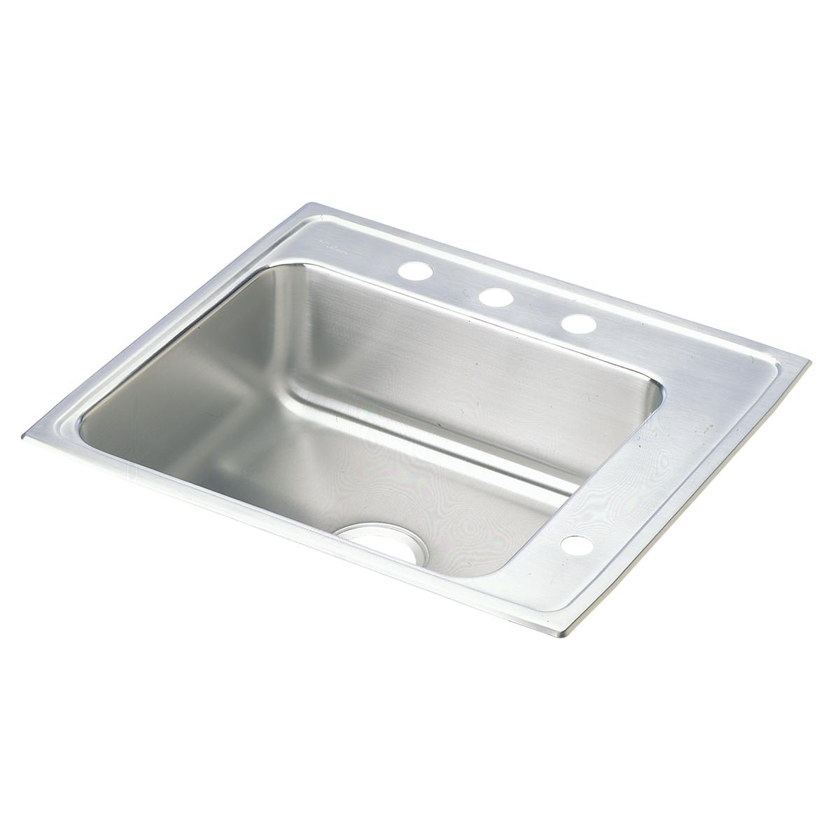 Elkay Lustertone Classic 22 x 19.5 x 6 Single Bowl Drop - in ADA - compliant Classroom Sink