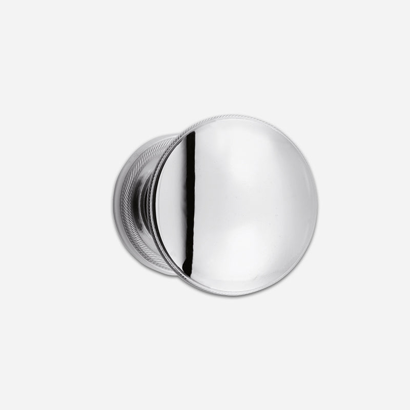 Exquisite Classic Brass Chautauqua 1502 Interior Knob Mortise Set Featuring a 2 - inch Rose for Doors