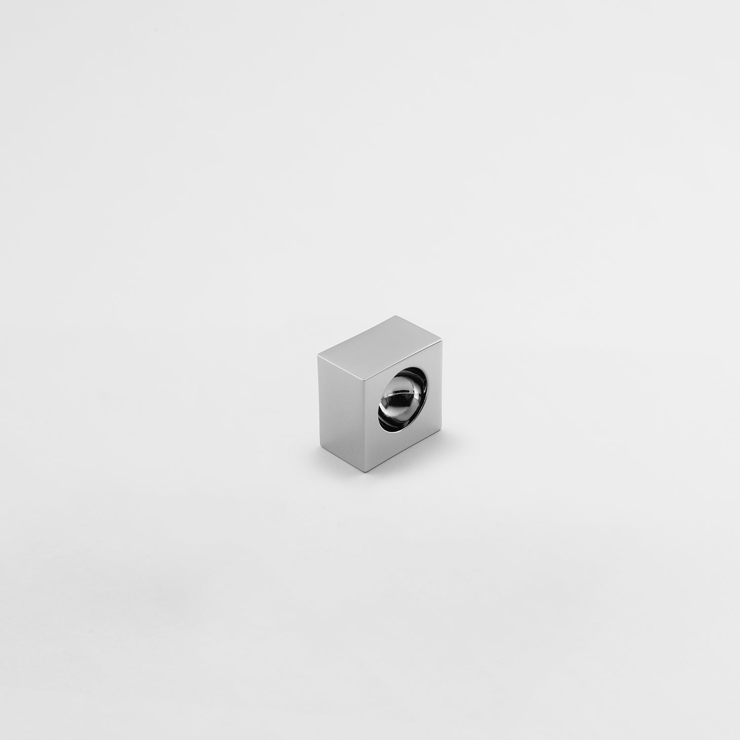 Elegant Solid Brass Portside 1-Foot Surface Pull for Cabinetry