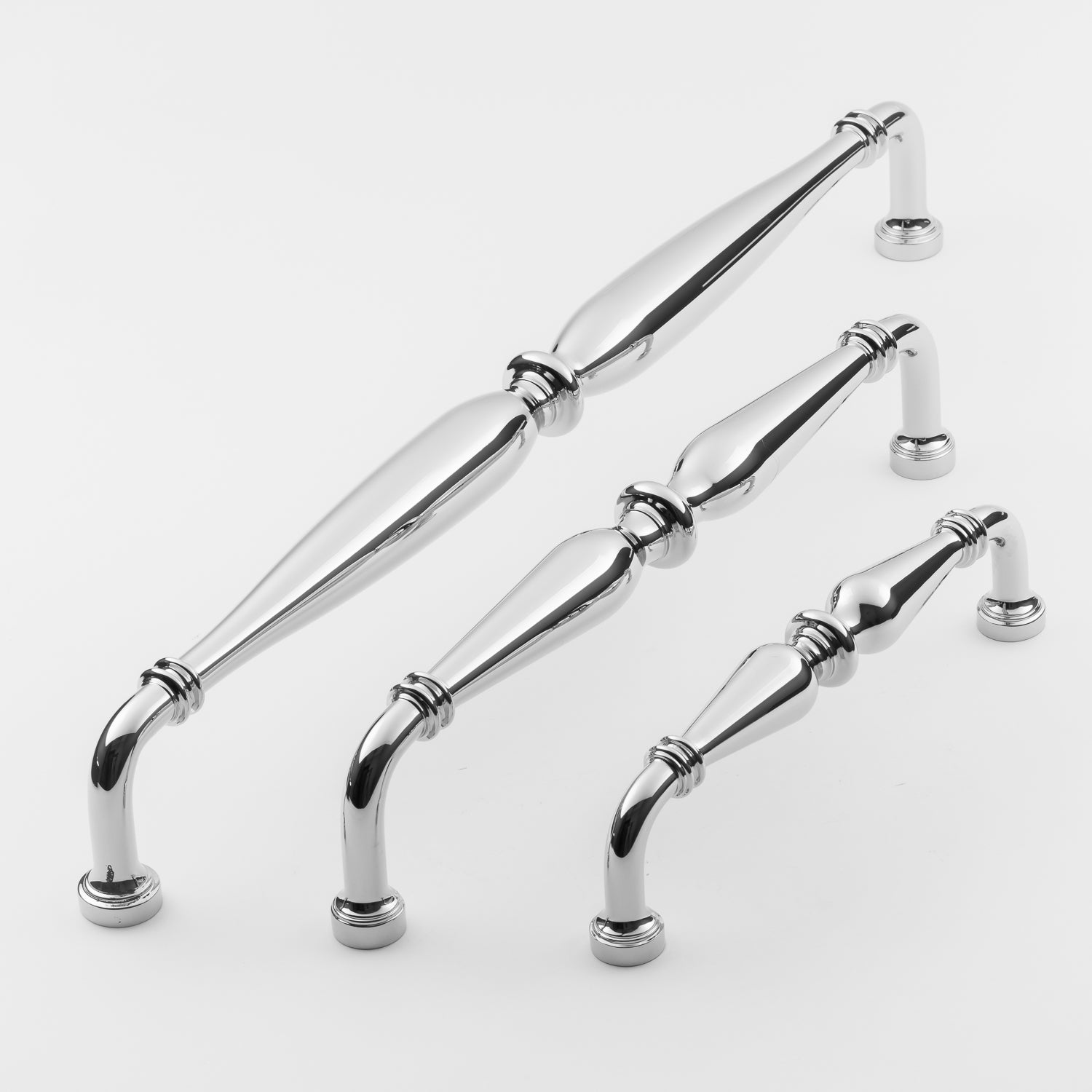 18-Inch Center-to-Center Classic Brass Hutter Pull for Elegant Homes