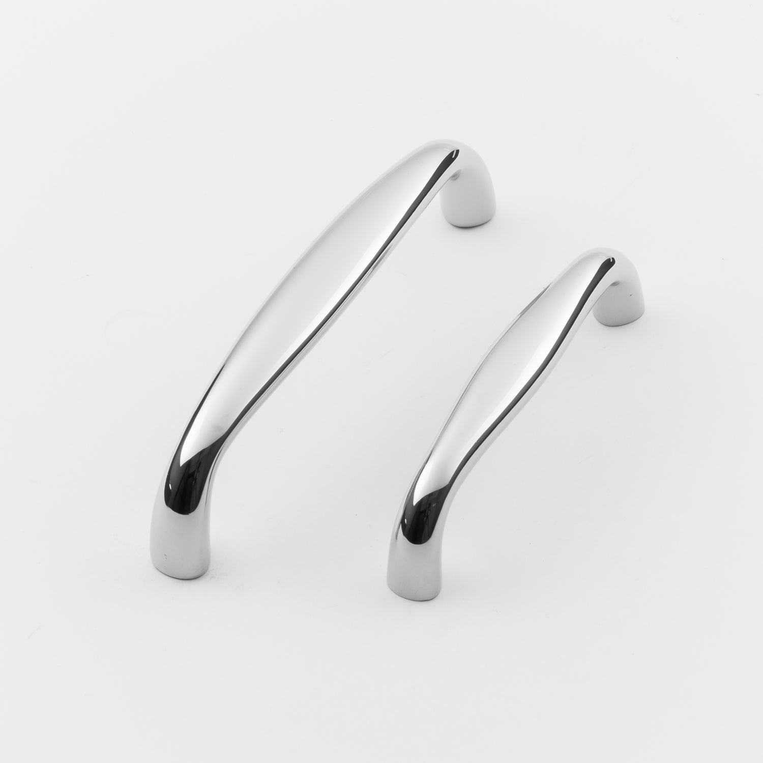 Sturdy Solid Brass Hutter 4-Inch Center-to-Center Cabinet Pull