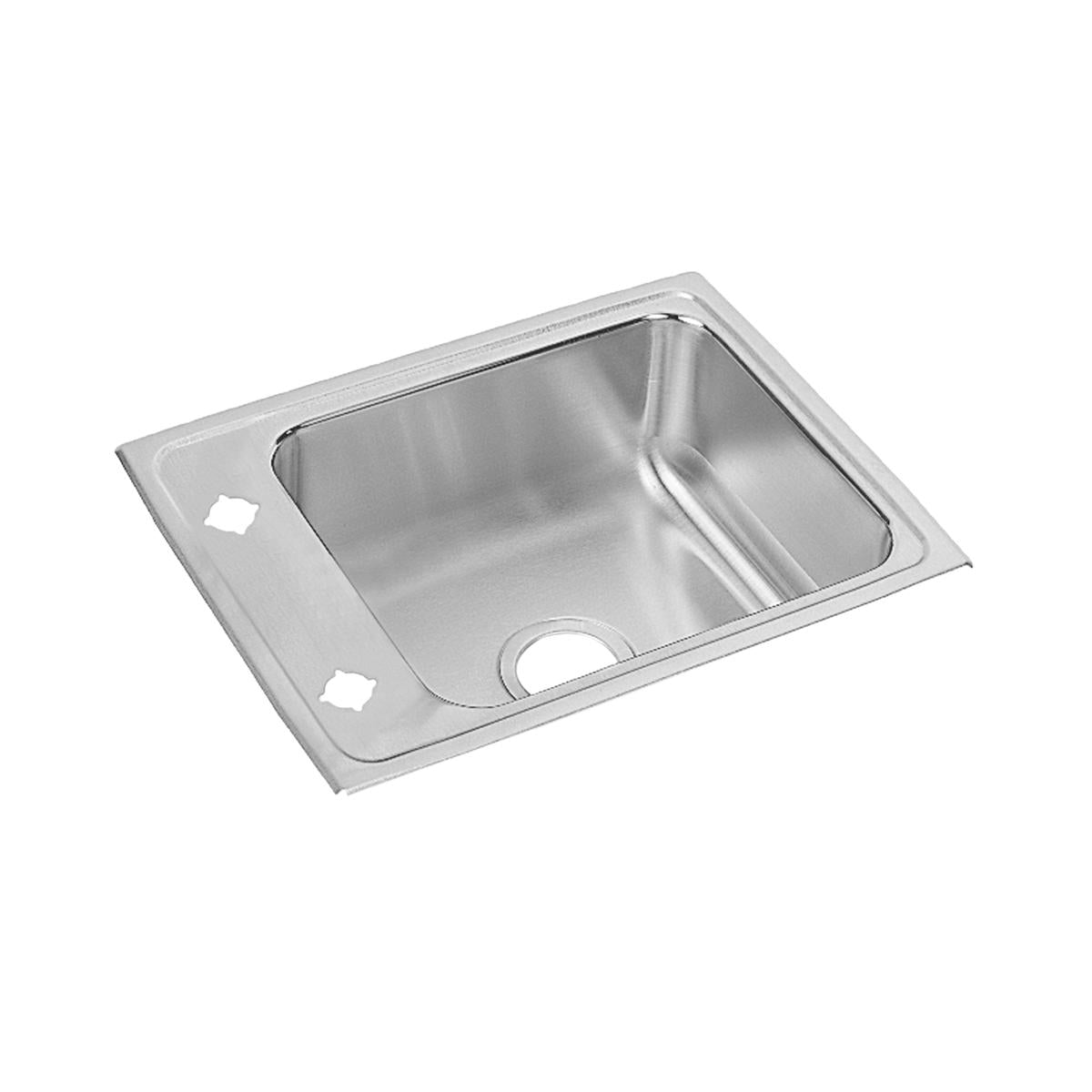 Elkay Lustertone Classic 22x17x5-1/2 Single Bowl Drop-in ADA Classroom Sink with Quick-clip