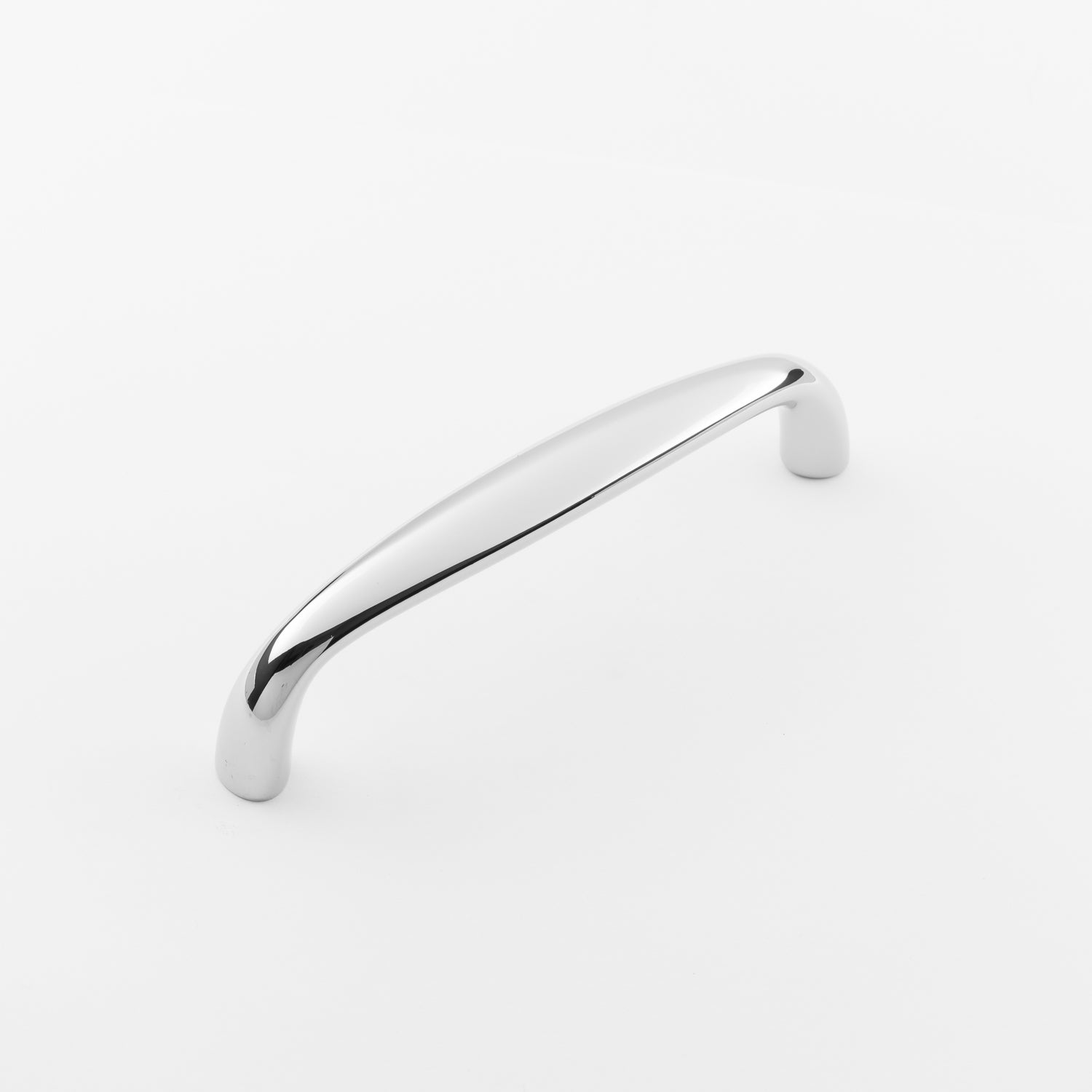 Sturdy Solid Brass Hutter 4-Inch Center-to-Center Cabinet Pull