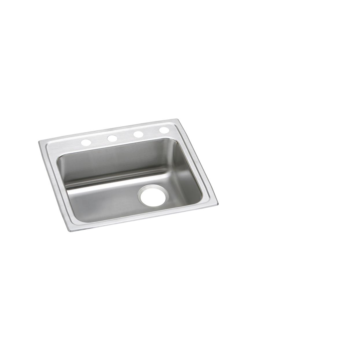 Elkay Lustertone Classic ADA - Compliant 22 x 19-1/2 x 5-1/2 Single Bowl Drop - in Kitchen Sink