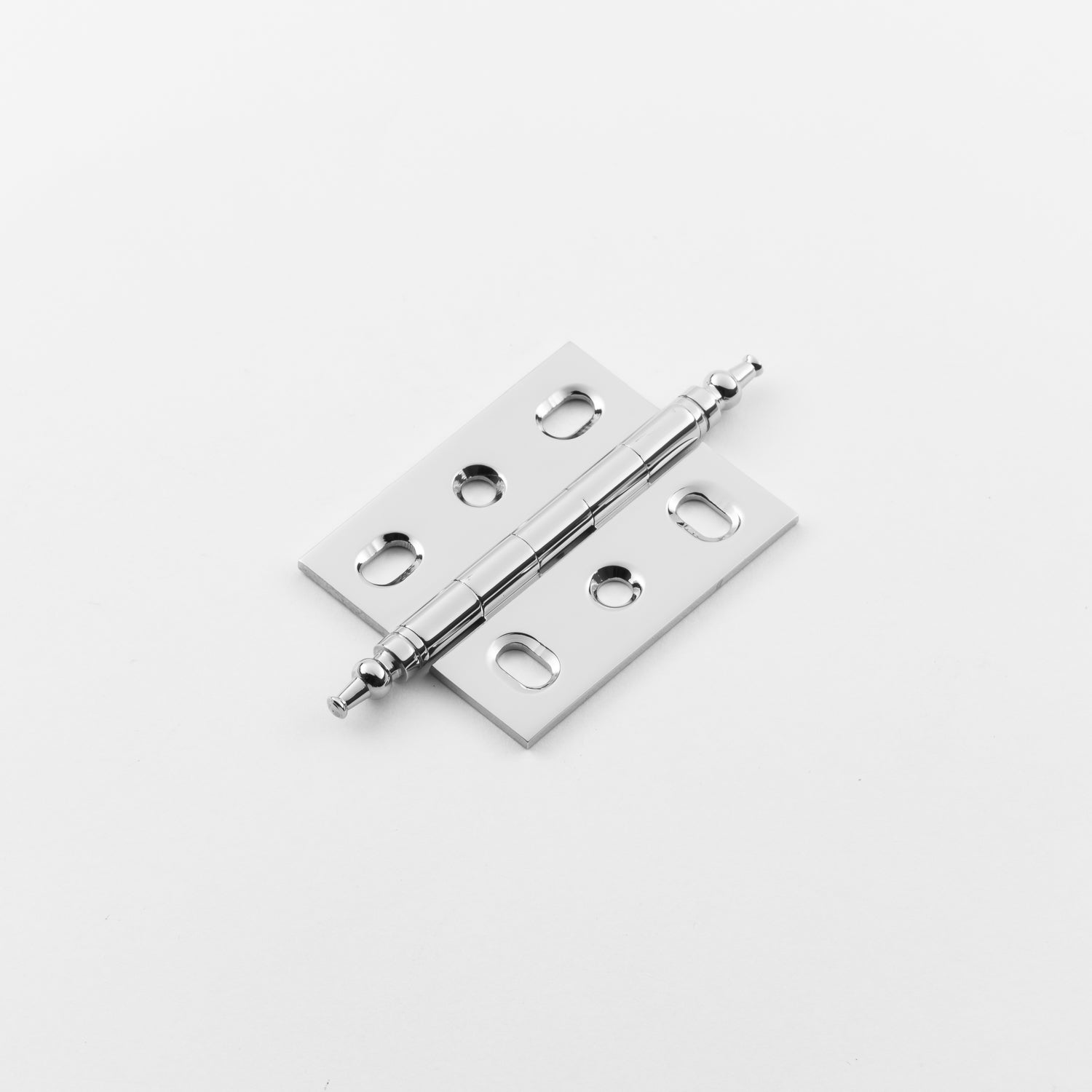 Classic Solid Brass Mortise Cabinet and Door Hinge with Minarette - style Finial