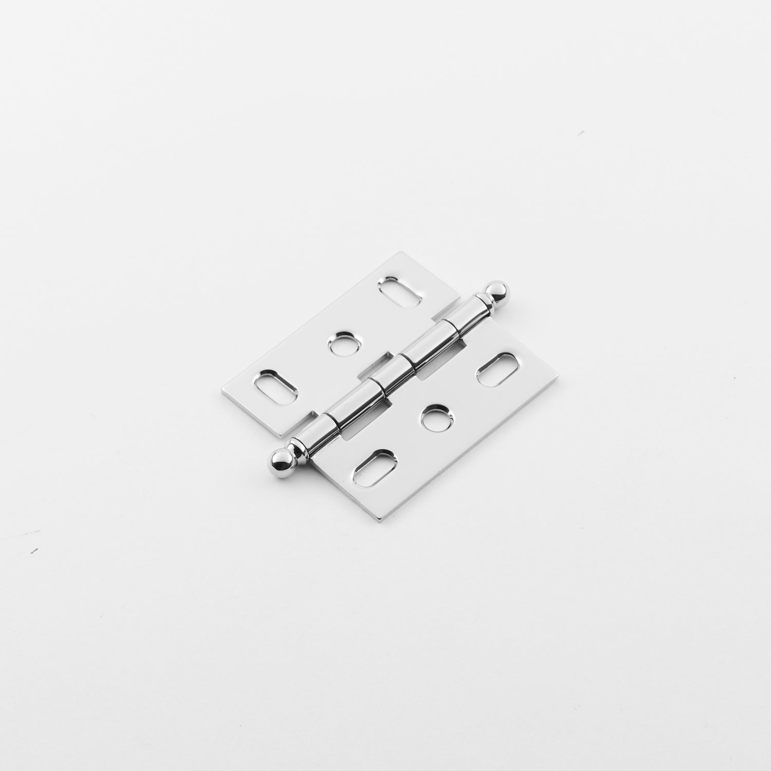 Exquisite Classic Solid Brass Mortise Hinge with Decorative Ball Finial for Doors and Cabinets