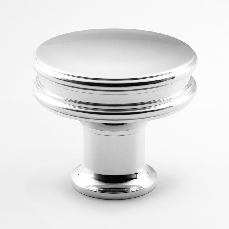 Exquisite Solid Brass Classic Chautauqua 1 1/2 - Inch Cabinet and Drawer Knob