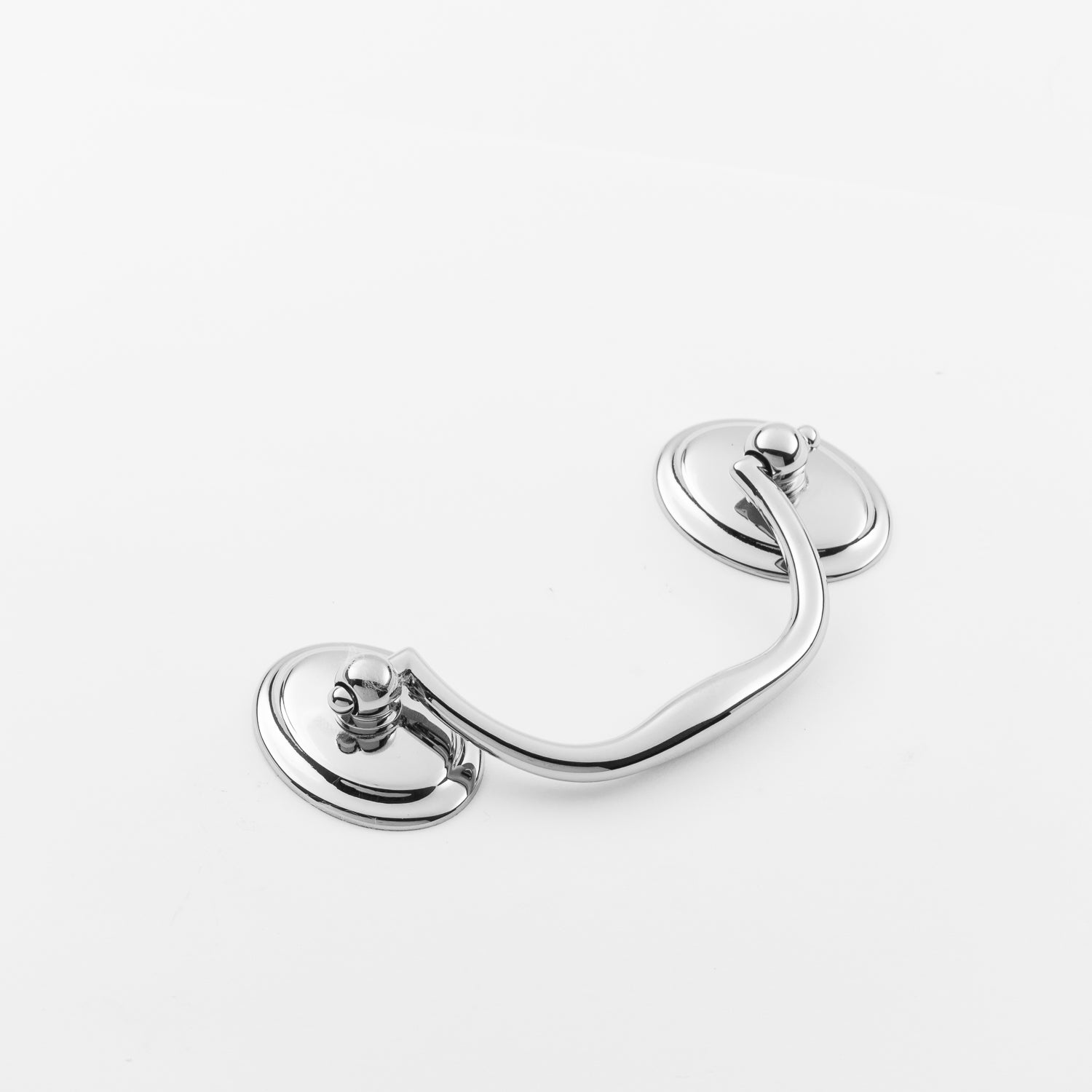 Elegant Solid Brass Hutter 3-Inch Center-to-Center Bail Pull