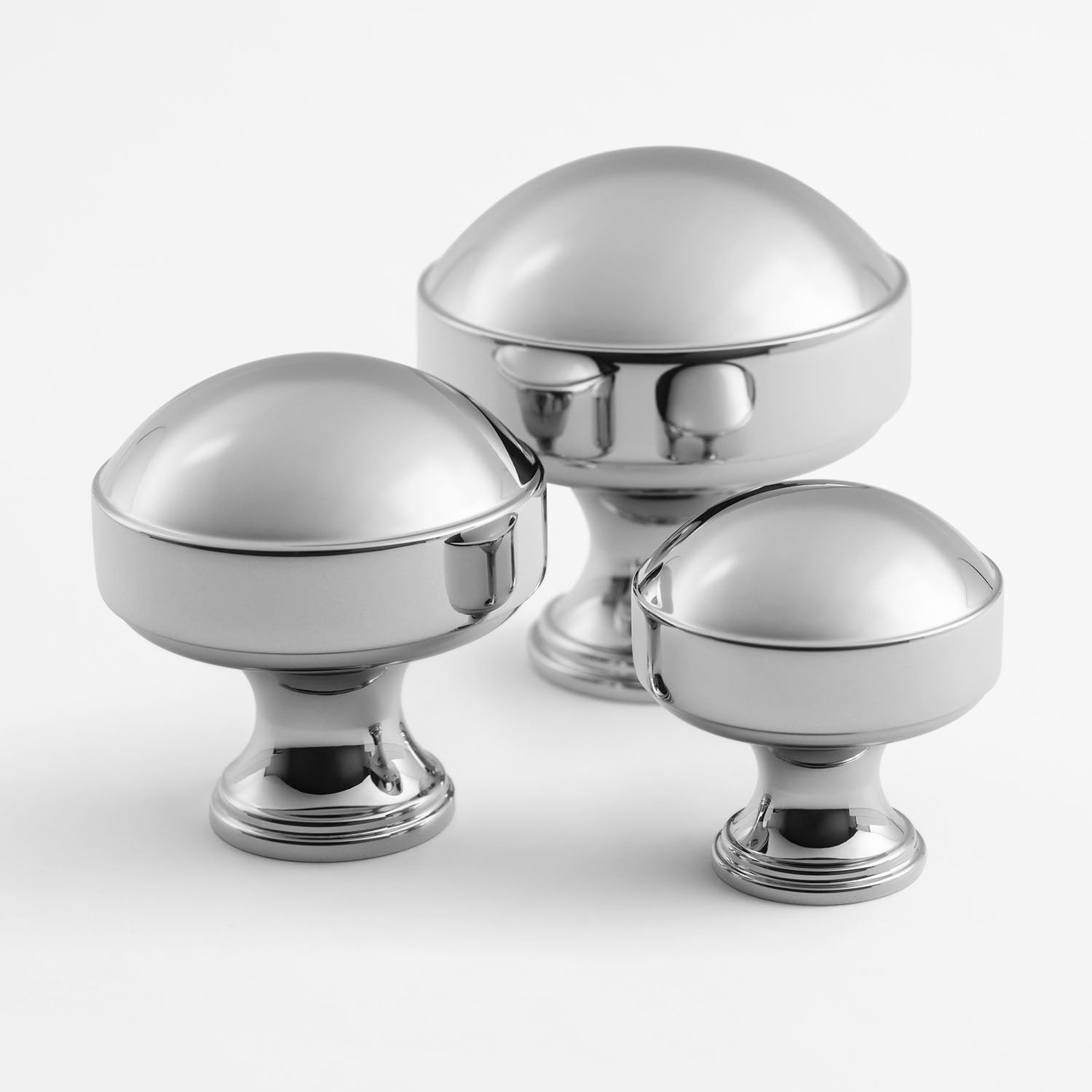 Premium Solid Brass Classic Palmer 1 1/2 - Inch Cabinet and Drawer Knob