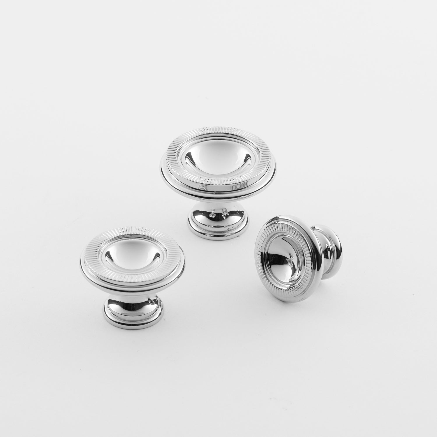 Elegant Solid Brass Hutter 31/32-Inch Cabinet Knob
