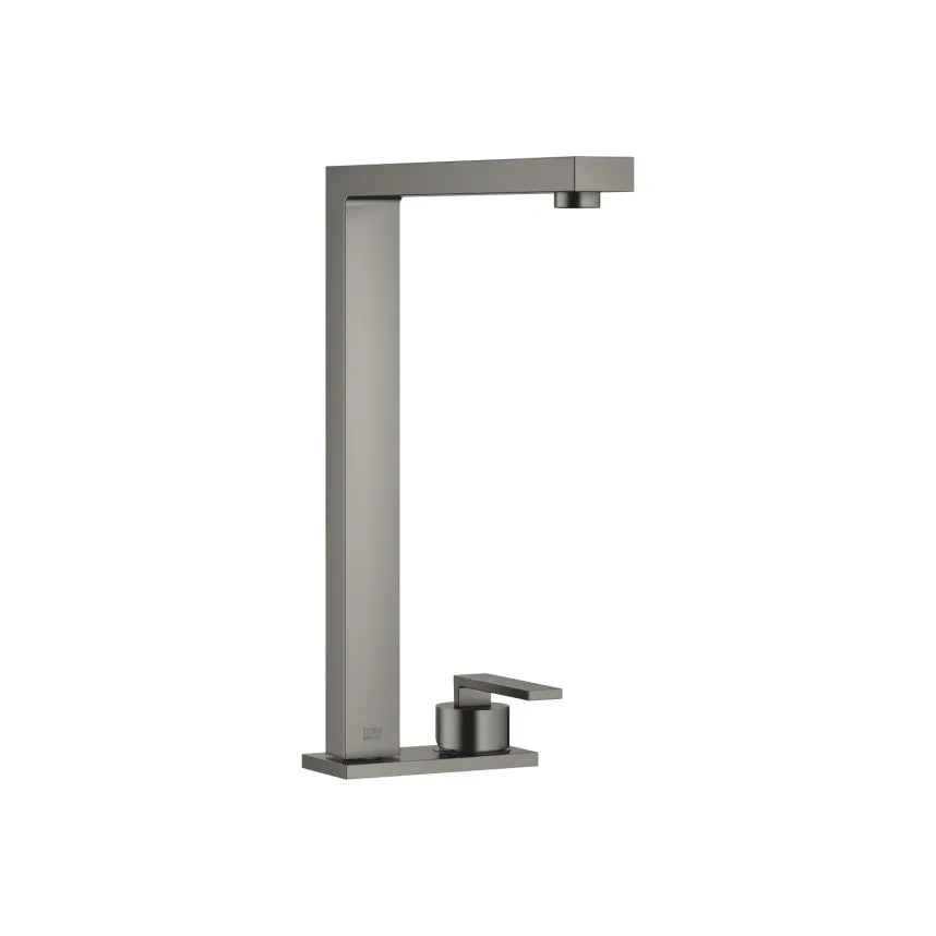 Dornbracht LOT Kitchen Two-Hole Mixer Featuring a Stylish Cover Plate