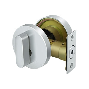 Deltana Grade 3 Zinc Modern Low-Profile Deadbolt Lock for Enhanced Security