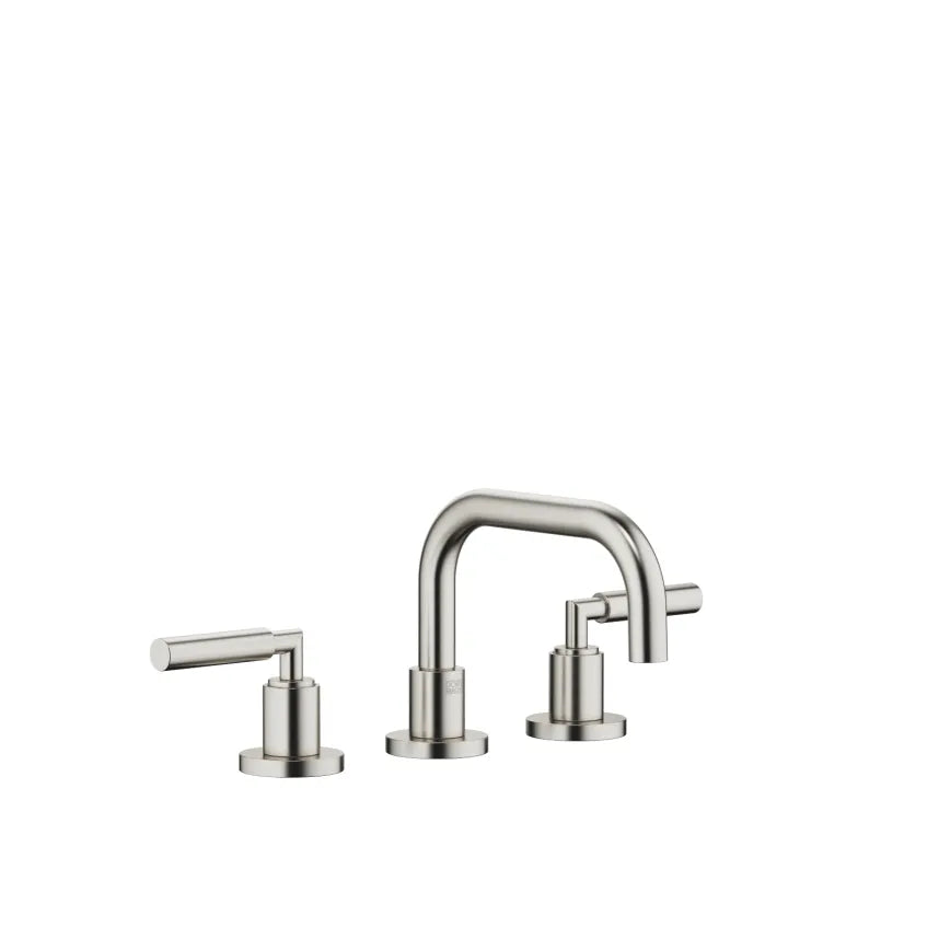 Dornbracht TARA Three-Hole Bathroom Lavatory Mixer with Drain for Modern Bathrooms