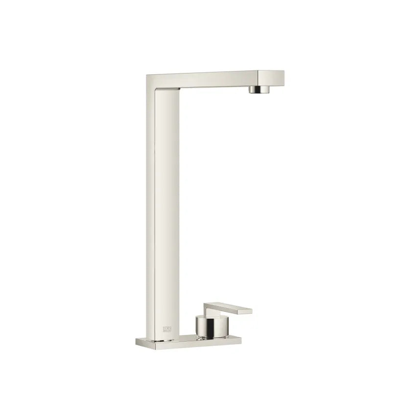 Dornbracht LOT Kitchen Two-Hole Mixer Featuring a Stylish Cover Plate