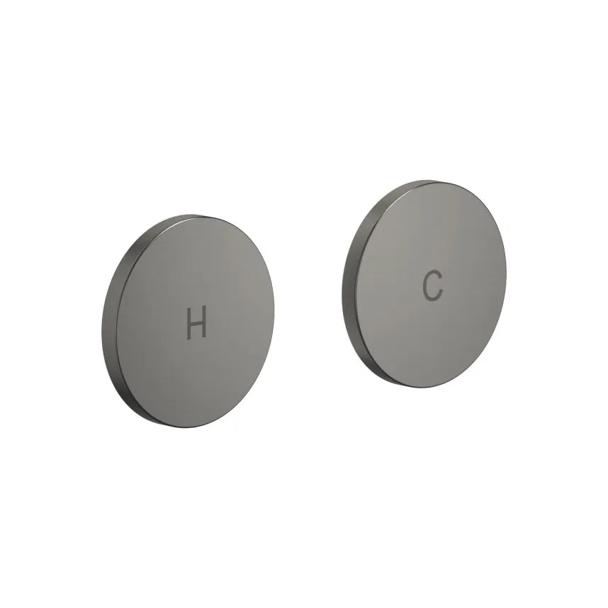 Dornbracht Custom Your Own (CYO) Handle Insert Set with Hot (H) and Cold (C) Markings for Bathroom Fixtures