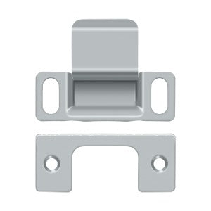 Adjustable Deltana Dust Cup Strike Plate for Locking Systems, Measuring 2-3/4 x 1-1/4