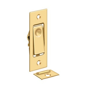 Deltana Solid Brass Pocket Door Jamb Bolt for Privacy and Security