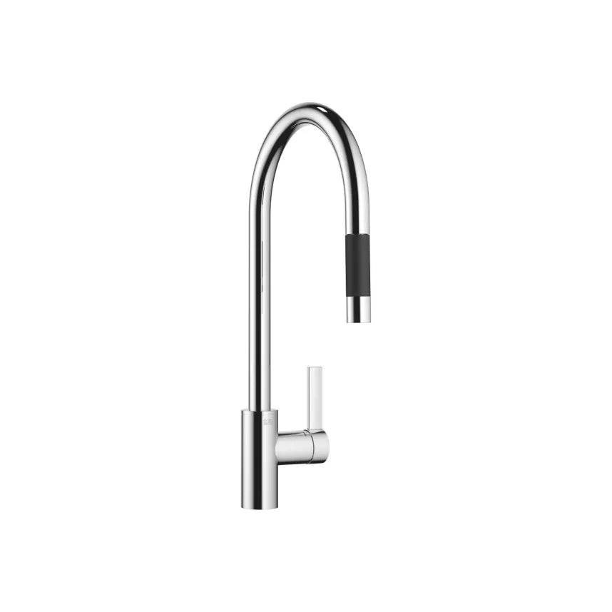 Dornbracht TARA ULTRA High - Performance Single - Lever Pull - Down Kitchen Mixer with Versatile Spray Function