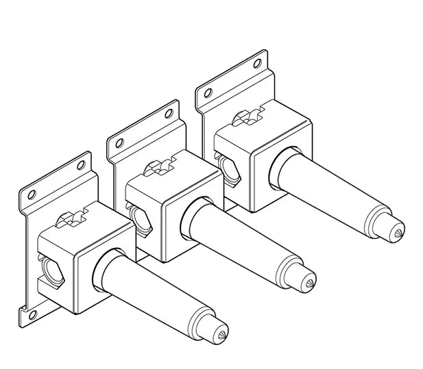Dornbracht VARIOUS SERIES Wall-Mounted Faucet Rough with Flexible Positioning