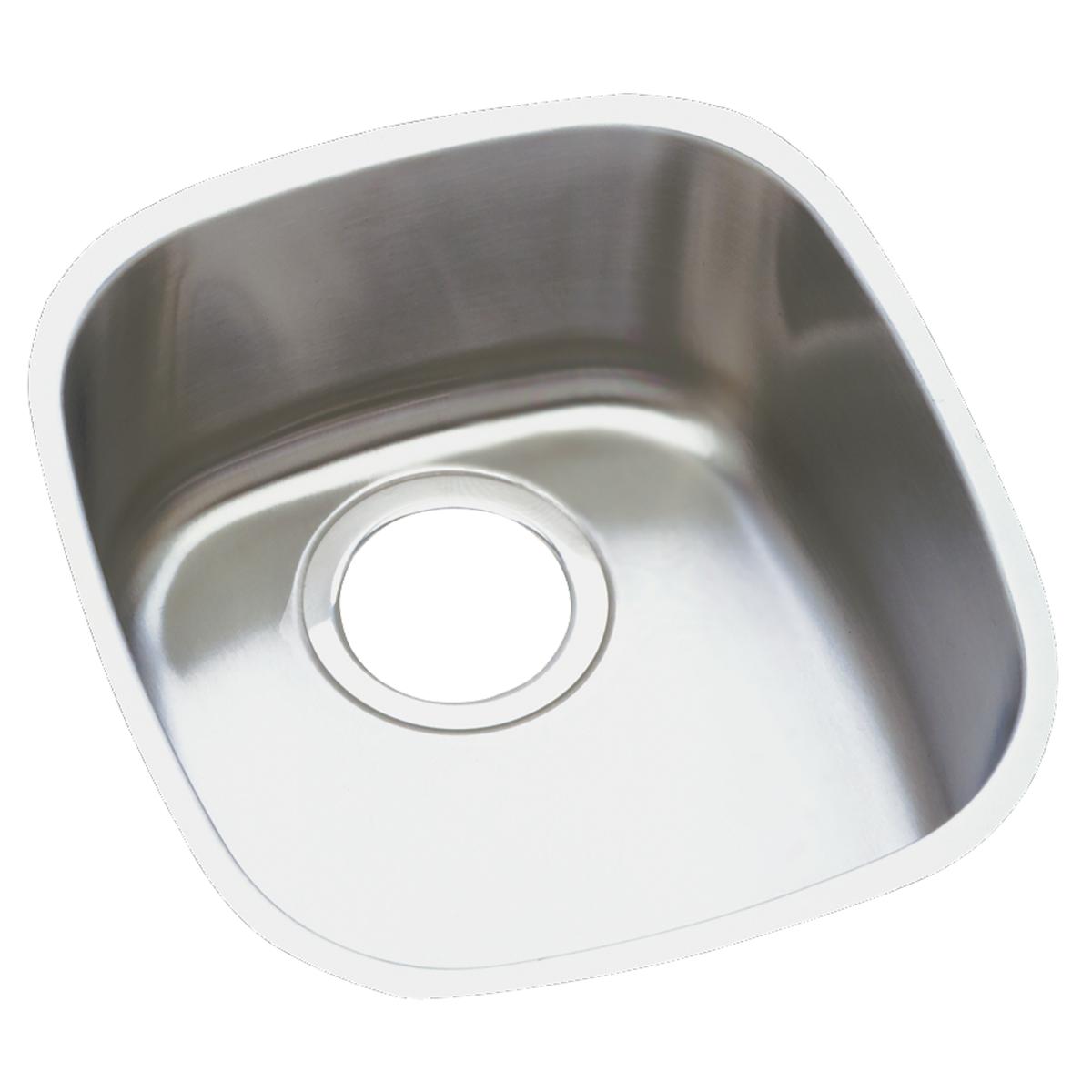 Elkay Lustertone Classic Single Bowl Undermount Kitchen Sink - 14.25 x 15.75 x 5.9375 Inches