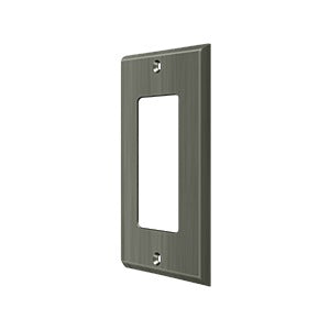 Single Rocker Switch Plate by Deltana: Elegant and Durable