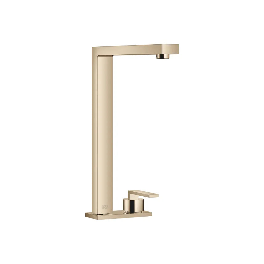 Dornbracht LOT Kitchen Two-Hole Mixer Featuring a Stylish Cover Plate