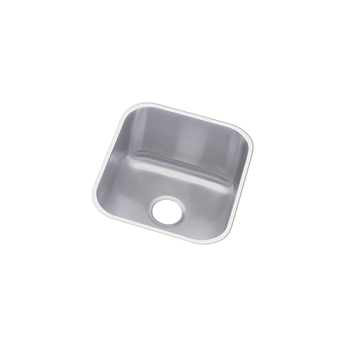 Elkay Dayton Single Bowl Undermount Kitchen Sink - 16.5 Inches by 18.25 Inches by 8 Inches