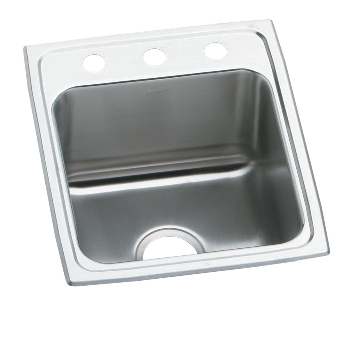 Elkay Lustertone Classic 15 x 22 x 5 ADA - Compliant Single Bowl Drop - in Sink