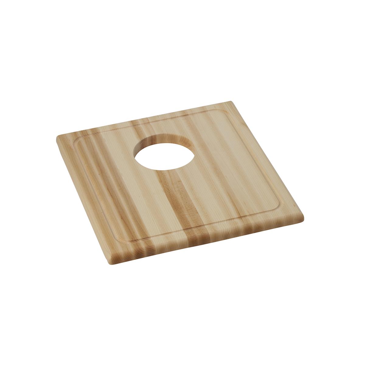 Elkay Premium Hardwood Kitchen Cutting Board with Dimensions of 15-1/2 Inches by 16-7/8 Inches by 1 Inch