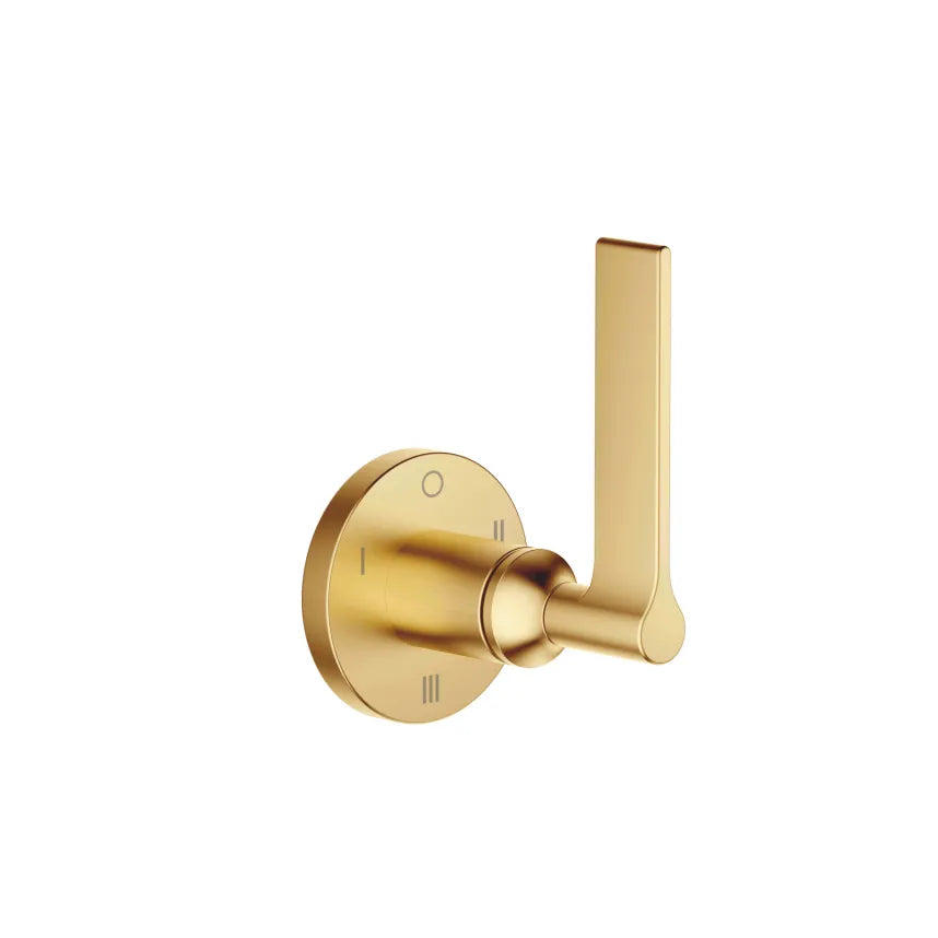 Dornbracht VAIA Wall-Mounted Manual Three-Way Water Diverter for Modern Bathrooms