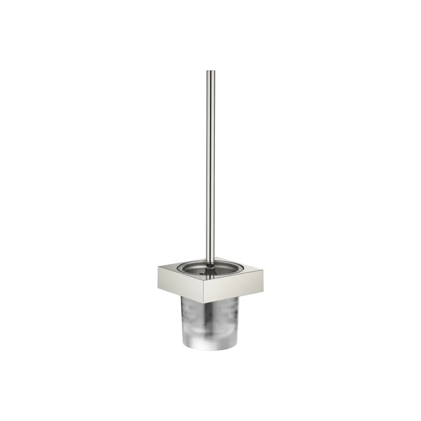 Dornbracht Wall-Mounted Frosted Glass Toilet Brush Set for Modern Bathrooms