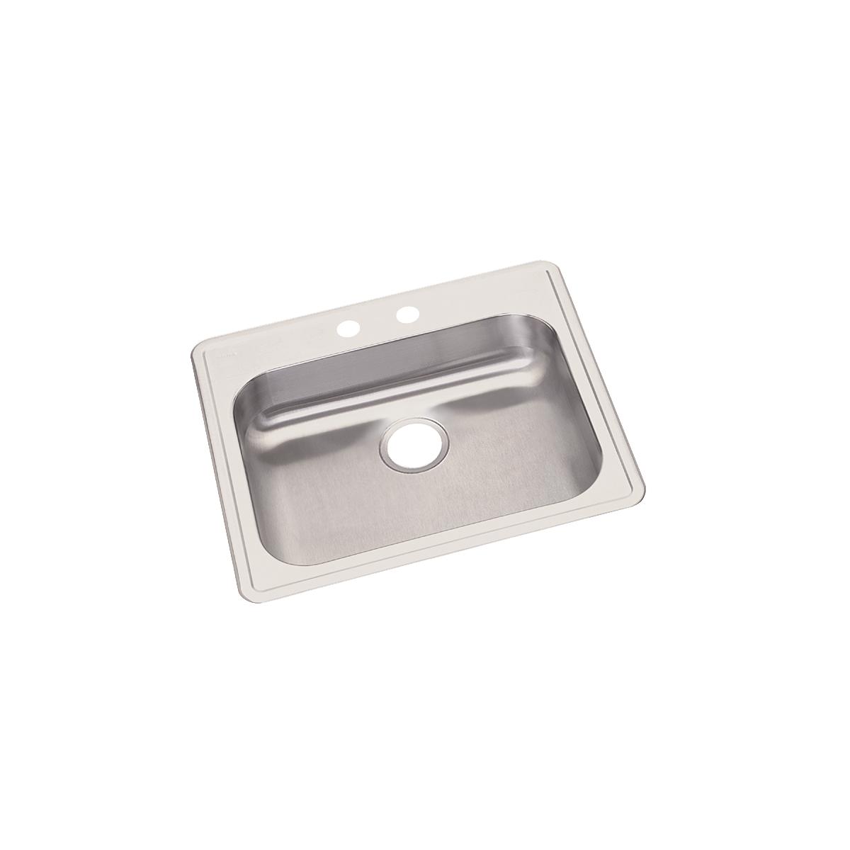 Elkay Dayton 25 x 21-1/4 x 5-3/8 High - quality Single Bowl Drop - in Stainless Steel Sink