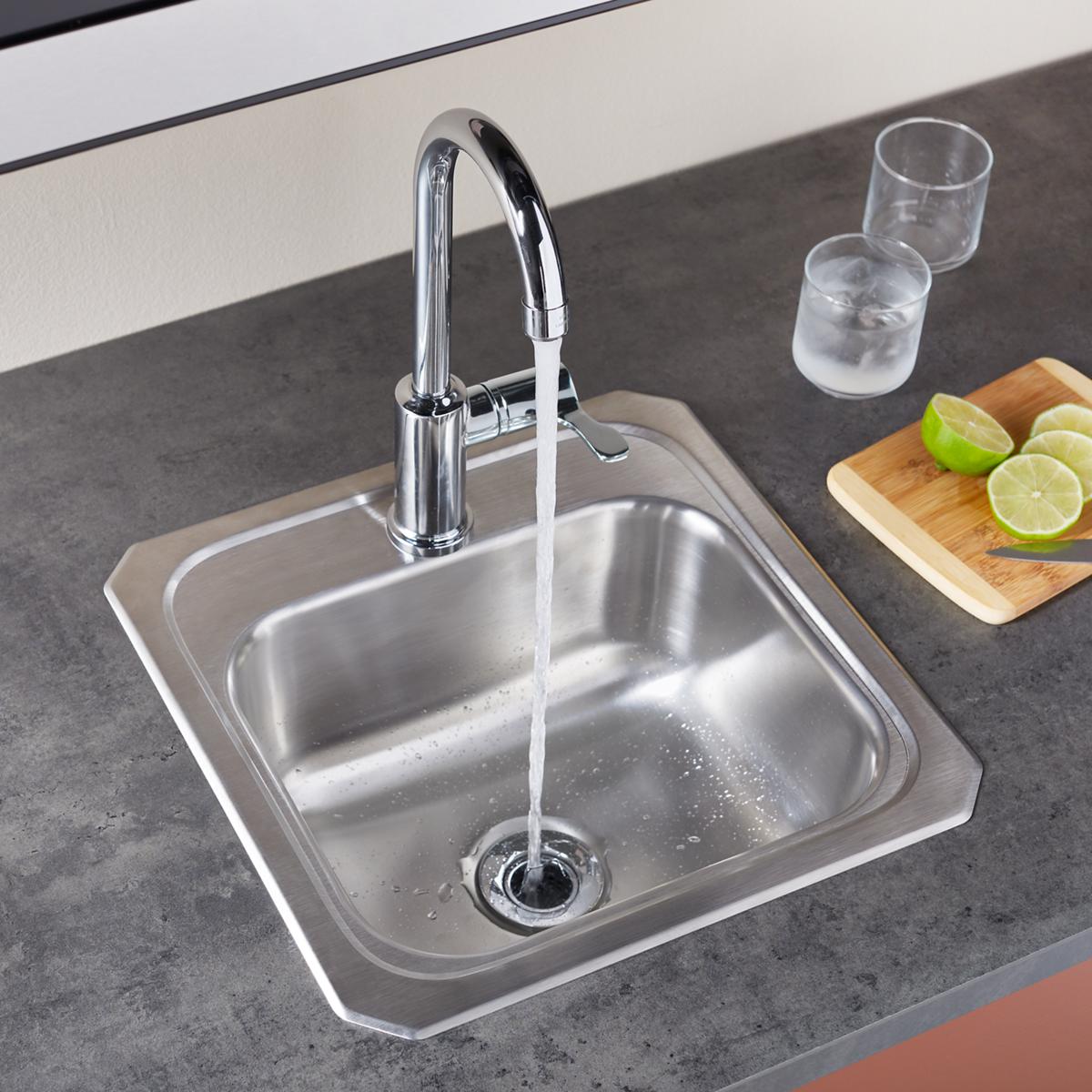 Elkay 2-Inch Nickel-Plated Brass Kitchen Sink Drain Fitting with Deep Strainer Basket for Efficient Drainage