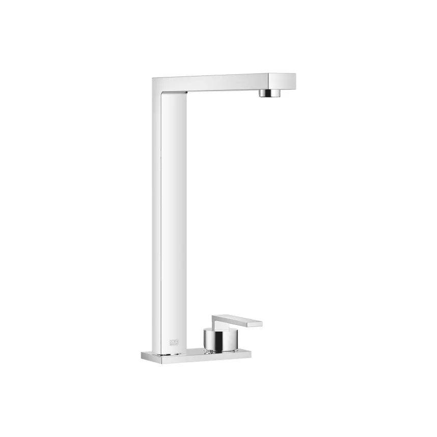 Dornbracht LOT Kitchen Two-Hole Mixer Featuring a Stylish Cover Plate