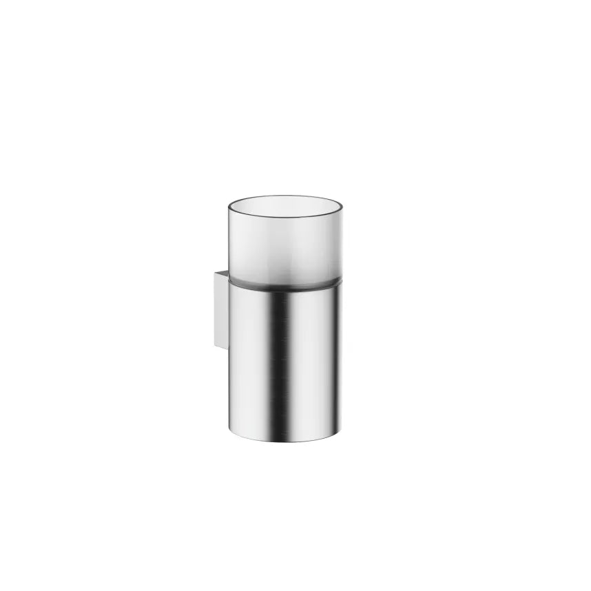 Dornbracht Wall - Mounted Frosted Glass Tumbler for Various Bathroom Decor