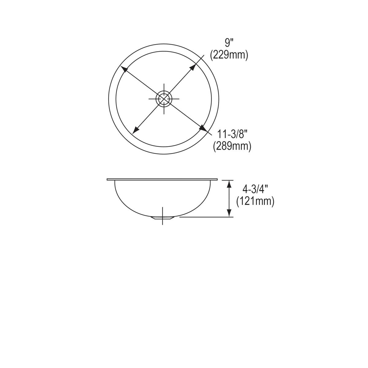 Elkay CuVerro Antimicrobial Copper 11-3/8" x 11-3/8" x 4-3/4" Single-Bowl Undermount Bathroom Sink with Hygienic Benefits