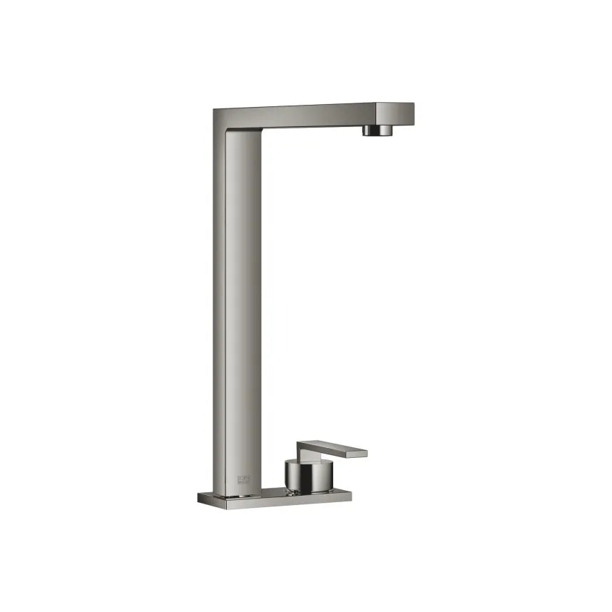 Dornbracht LOT Kitchen Two-Hole Mixer Featuring a Stylish Cover Plate
