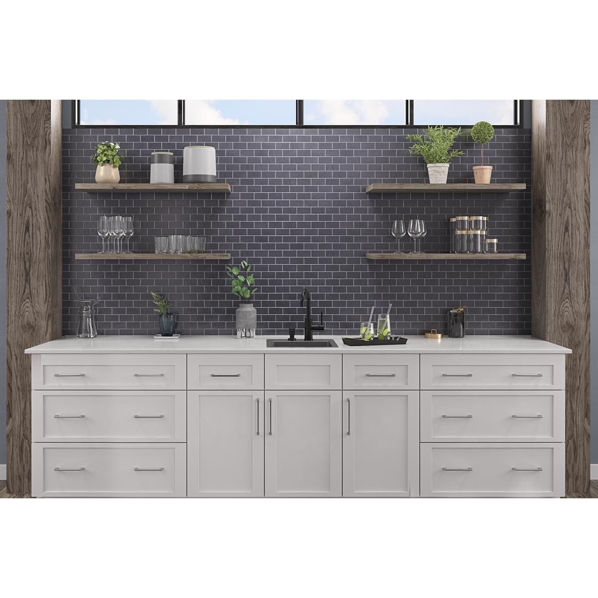 Elkay Crosstown 18-Gauge 15x15x9 Single-Bowl Dual-Mount Premium Bar Sink Kit
