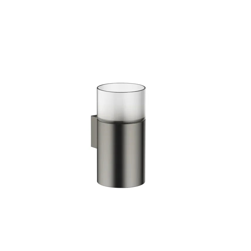 Dornbracht Wall - Mounted Frosted Glass Tumbler for Various Bathroom Decor