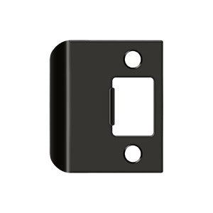 Deltana Residential Extended Lip Door Strike Plate, Measuring 2-1/4 Inches by 2 Inches