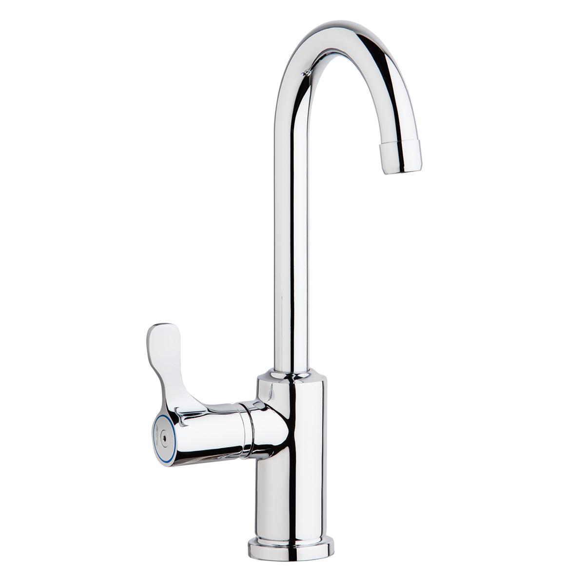 Elkay Celebrity Single Bowl Drop - in Classroom Sink with 8 - 5/8 Faucet and Bubbler Kit, Dimensions 25 x 17 x 6 - 7/8