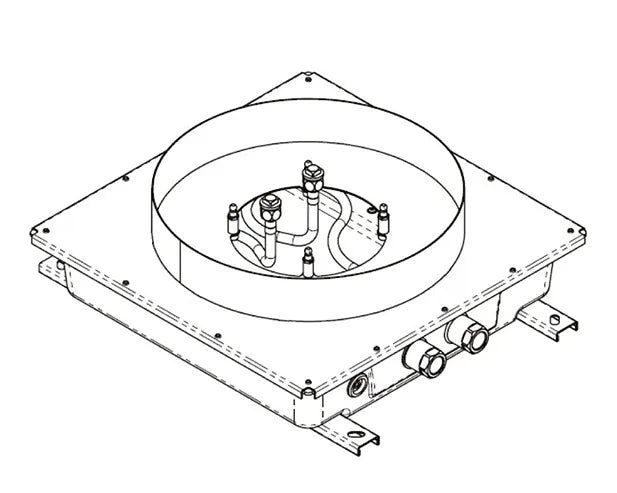 Dornbracht VARIOUS SERIES Flush-Mounted Installation Rough for Ceiling