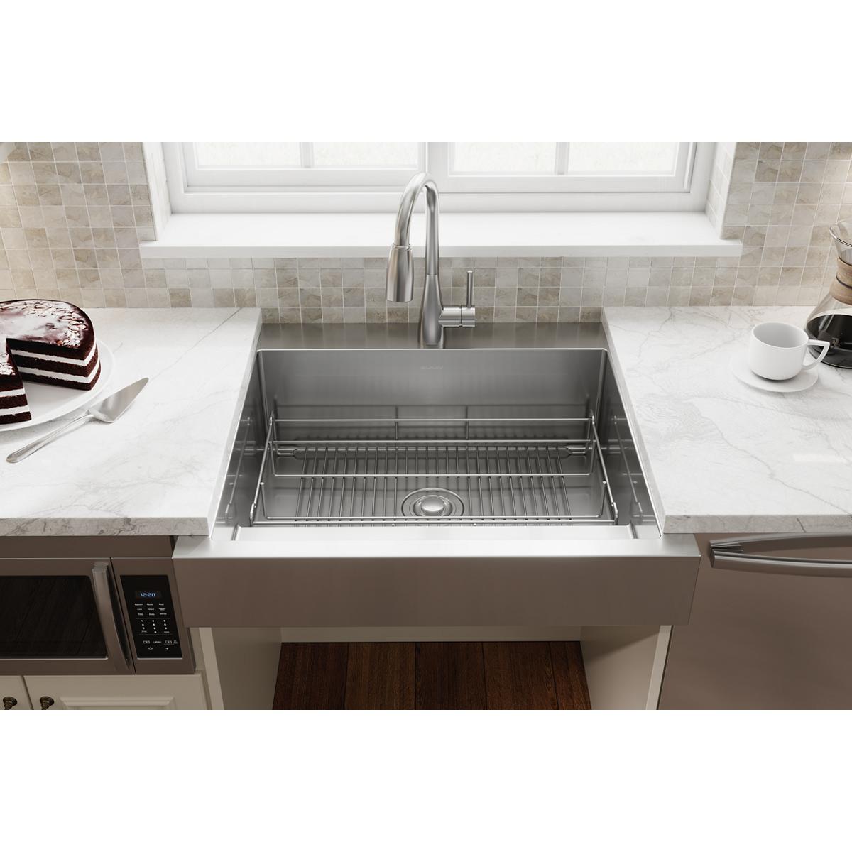 Elkay Dart Canyon Reversible 24-1/2 x 13 x 4-3/8 Stainless Steel Bottom Grid for Sinks