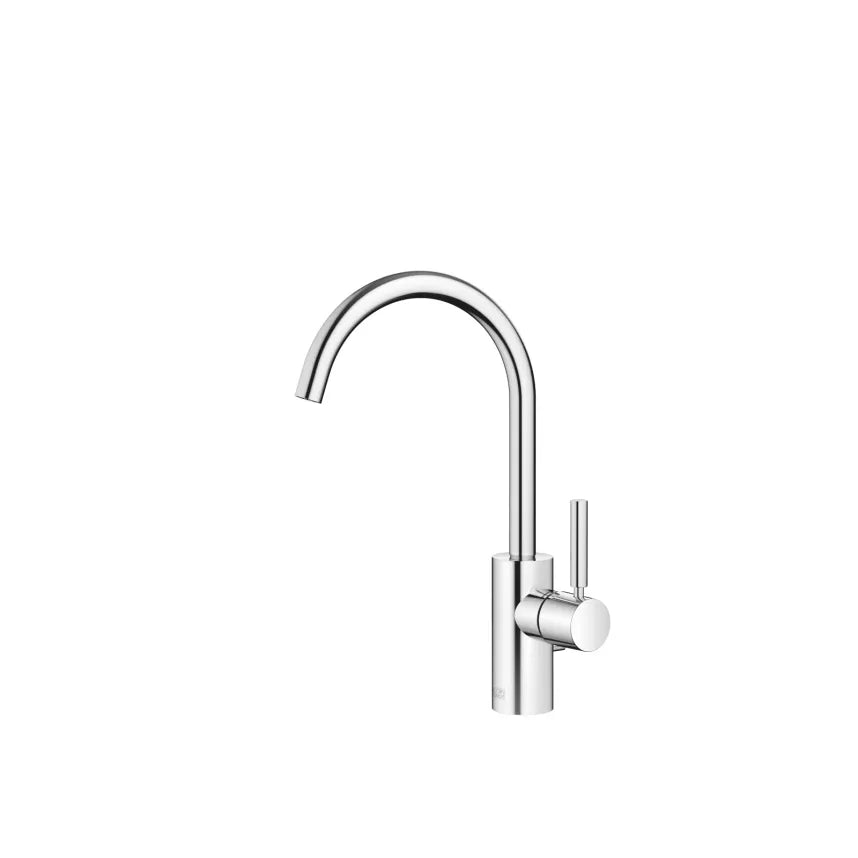 Dornbracht META Lead-Free Single-Lever Lavatory Mixer with 360° Swiveling Spout and Drain