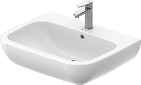 Duravit D-Code Modern Wall-Mounted Bathroom Sink for Elegant Spaces