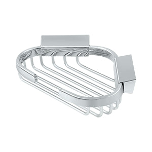 Deltana 6 x 5 Triangular Corner Bathroom Wire Storage Basket