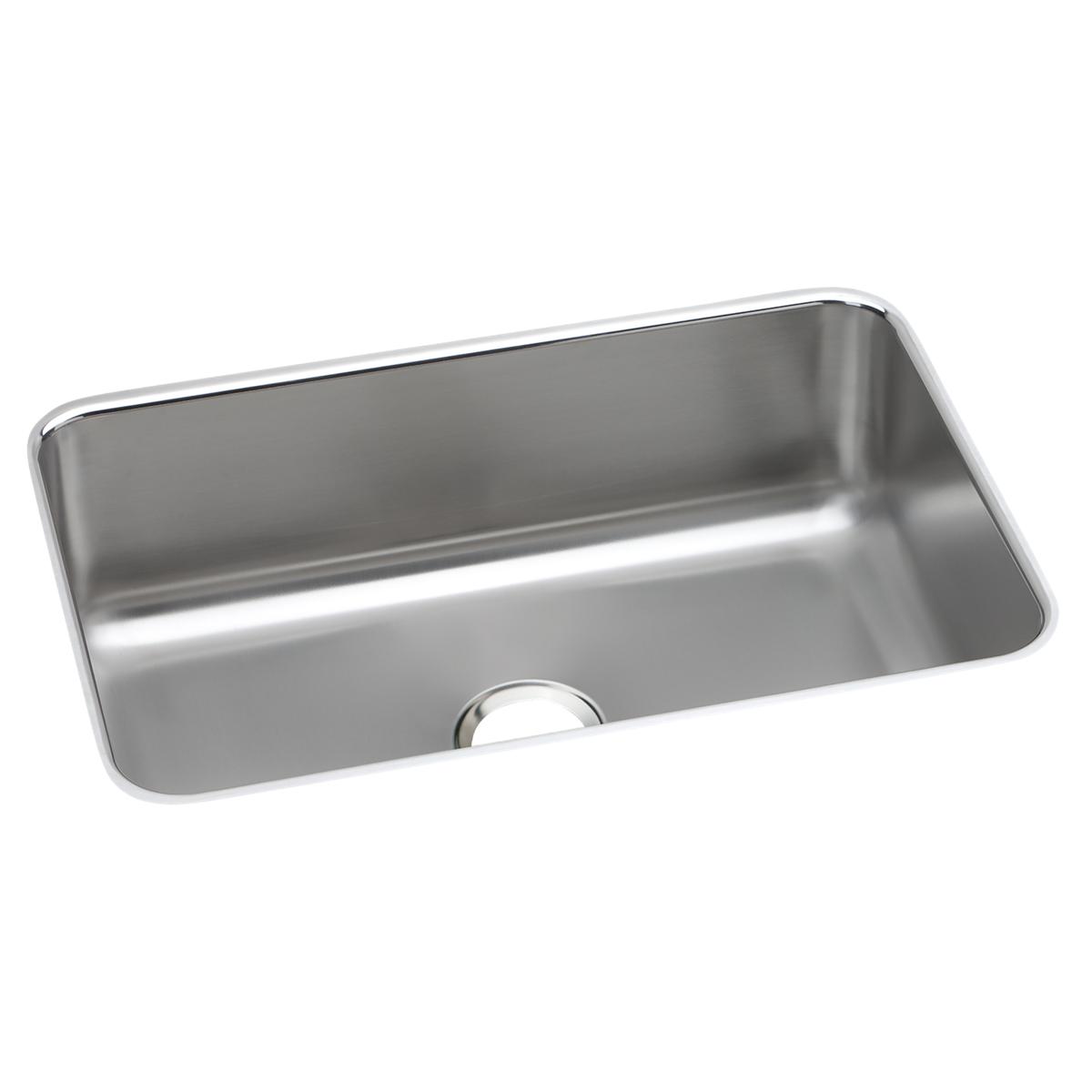 Elkay Dayton 26.5x18.5x8 Single Bowl Undermount Stainless Steel Kitchen Sink