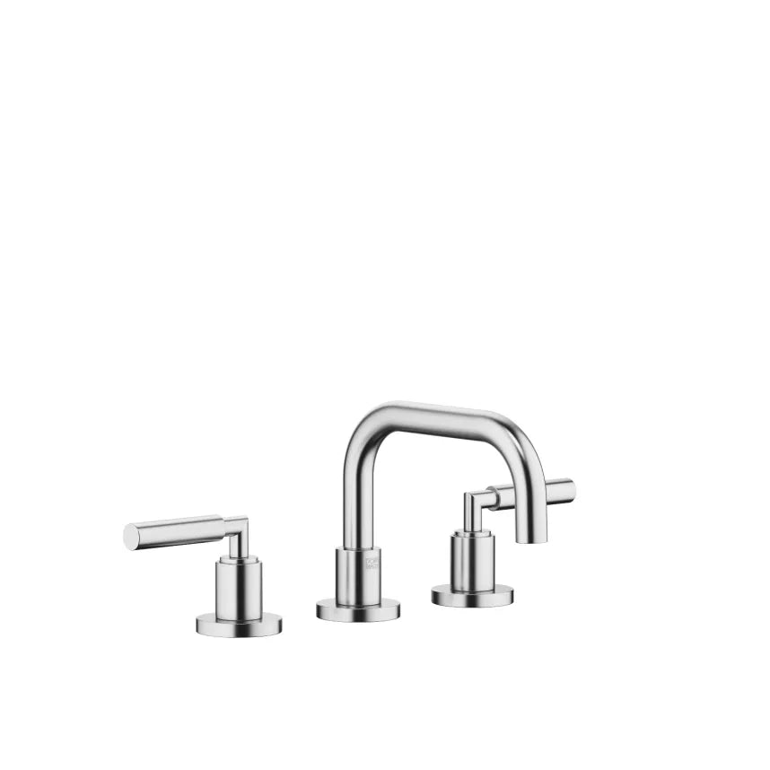 Dornbracht TARA Three-Hole Bathroom Lavatory Mixer with Drain for Modern Bathrooms