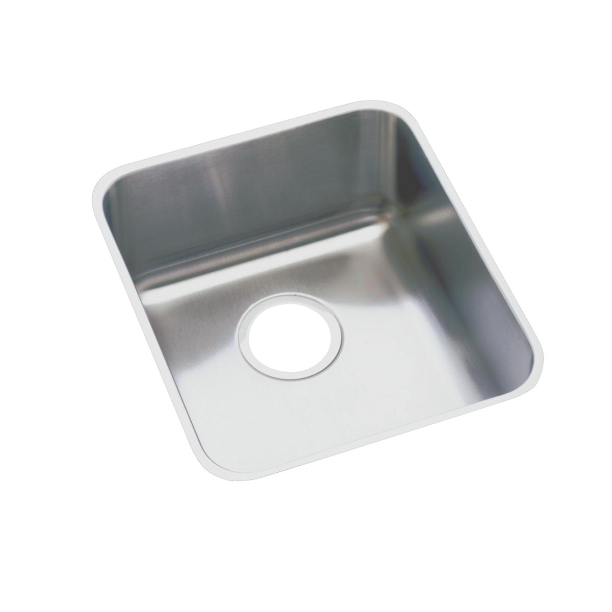 Elkay Lustertone Classic 14 Inches by 18.5 Inches by 4.875 Inches Single Bowl Undermount ADA-compliant Stainless Steel Kitchen Sink